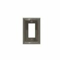 Atron Electro Wallplate Rocker Pewter Estate 2-204R